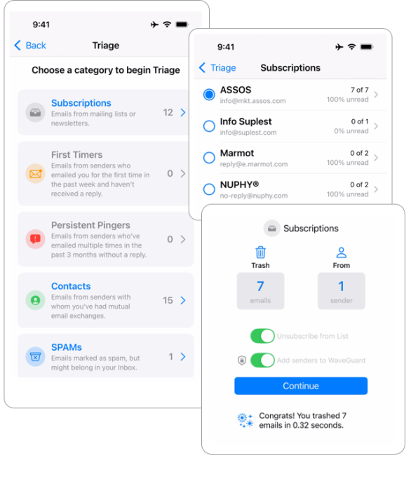 ocean email triage Ocean's new app brings inbox triage, tasks and invites to Gmail users