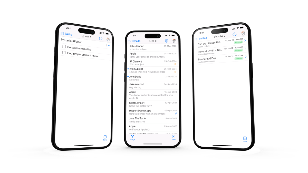 ocean email Ocean's new app brings inbox triage, tasks and invites to Gmail users