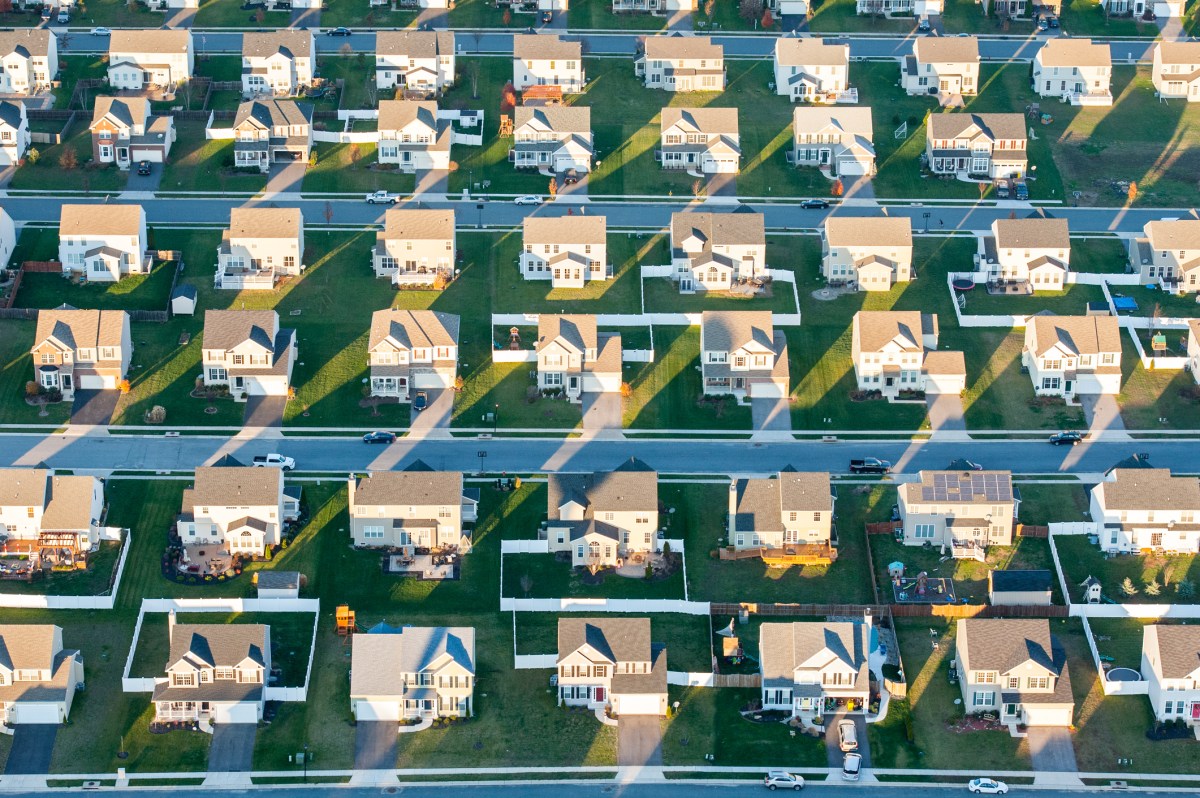 suburban housing aerial view This Detroit startup is turning to utilities to make home efficiency upgrades cheaper