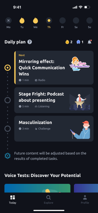 Vocal Image is using AI to help people communicate better vocal image screenshot Vocal Image is using AI to help people communicate better