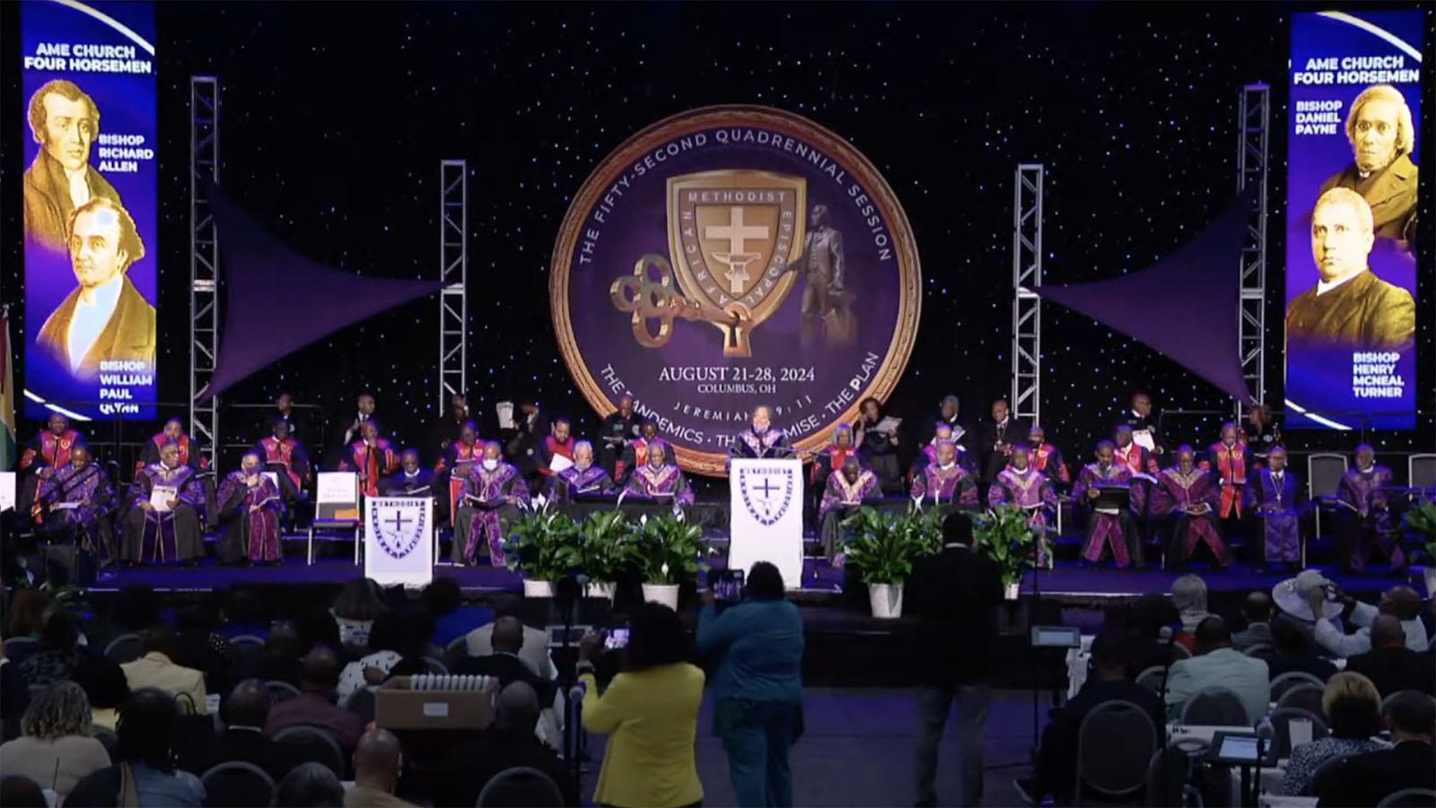 webRNS AME Bishops2 082824 Federal judge approves partial settlement for lost AME Church retirement funds