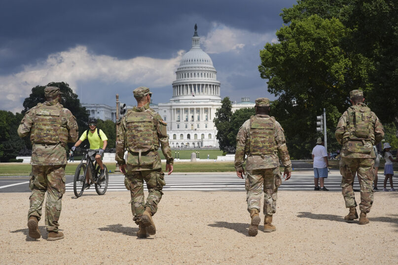 Attendance drops, fear rises in immigrant churches as Trump takes over DC webRNS DC National Guard1 Attendance drops, fear rises in immigrant churches as Trump takes over DC