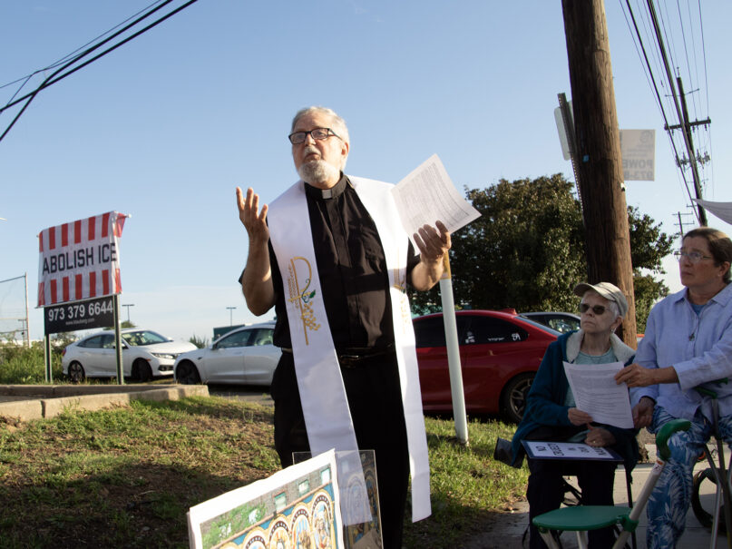 Outside Newark's 1,100-bed detention center, a weekly prayer service for anxious families webRNS Delaney Hall02b Outside Newark's 1,100-bed detention center, a weekly prayer service for anxious families