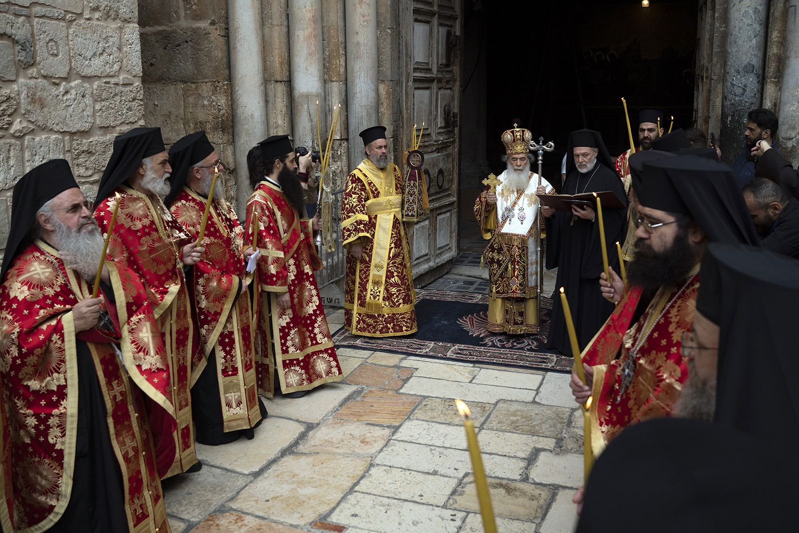 webRNS Photos Week05 050324 Jerusalem freezes Greek Patriarchate's finances in latest squeeze on Holy Land Christians