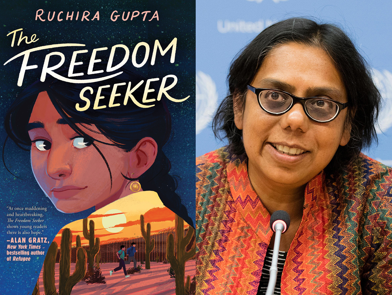 webRNS Ruchira Gupta Book2 Human rights activist’s new novel shines a light on 'invisible' asylum-seekers from India