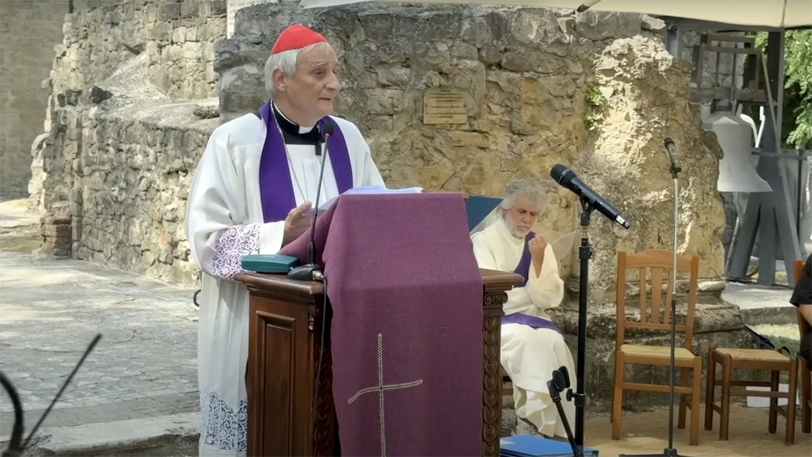 webRNS Zuppi Gaza1 Cardinal Zuppi leads seven-hour prayer, naming every child killed in Holy Land war