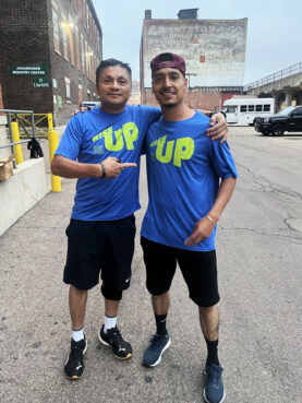 Shelter residents take on half-marathon webRNS running 20250829 Shelter residents take on half-marathon
