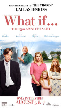 As 'What If...' returns to theaters, Dallas Jenkins recalls finding his Christian movie calling webRNS what if poster 20250801 As 'What If...' returns to theaters, Dallas Jenkins recalls finding his Christian movie calling