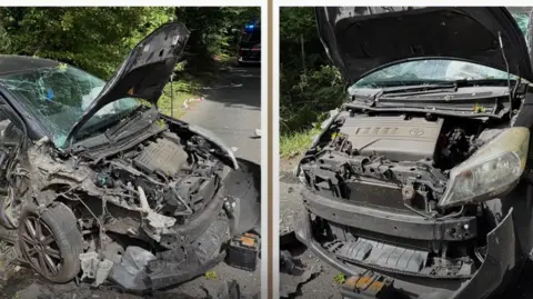 The six things you should do if you're in a crash Rebecca Mason Car that has been involved in an accident