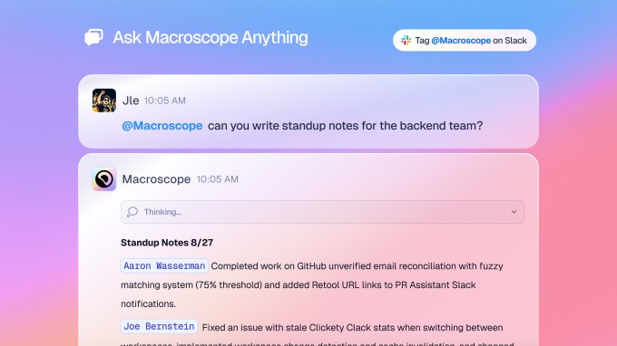 Ask Macroscope Anything Meet Macroscope: an AI tool for understanding your code base, fixing bugs