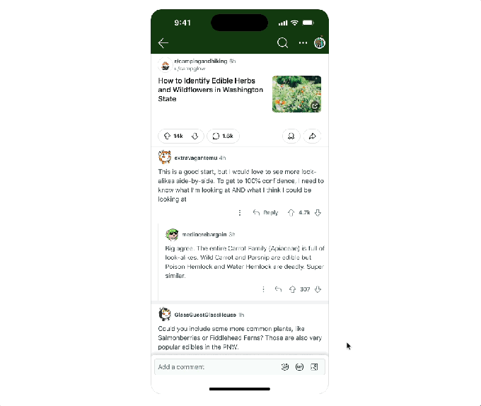 Link Viewing Experience White Background Reddit launches tools for publisher to track and share stories