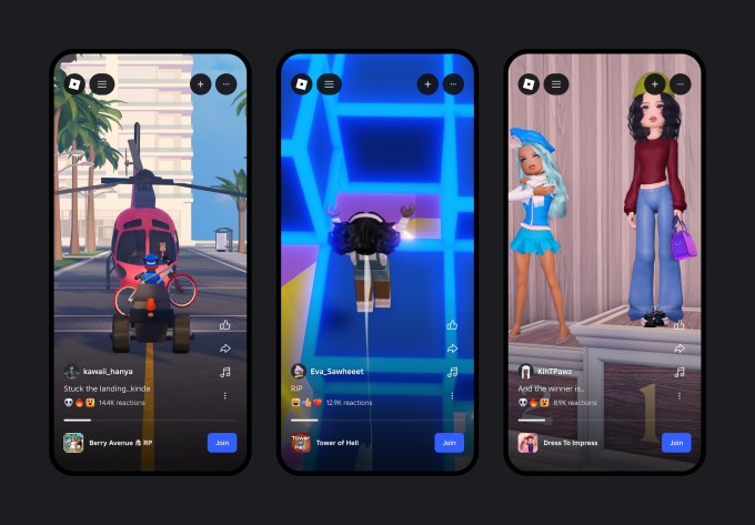 Roblox announces short-form video feed for gameplay clips, new AI tools for creators, and more Roblox announces short-form video feed for gameplay clips, new AI tools for creators, and more