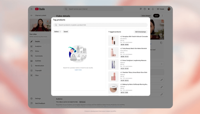 Screenshot 2025 09 16 at 10.11.03AM YouTube unveils new ways for creators to earn with brand deals, YouTube Shopping program