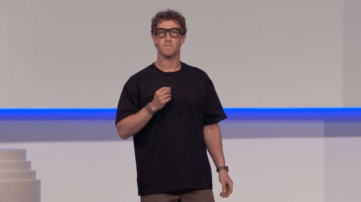 Screenshot 2025 09 17 at 8.22.16PM Meta unveils new smart glasses with a display and wristband controller
