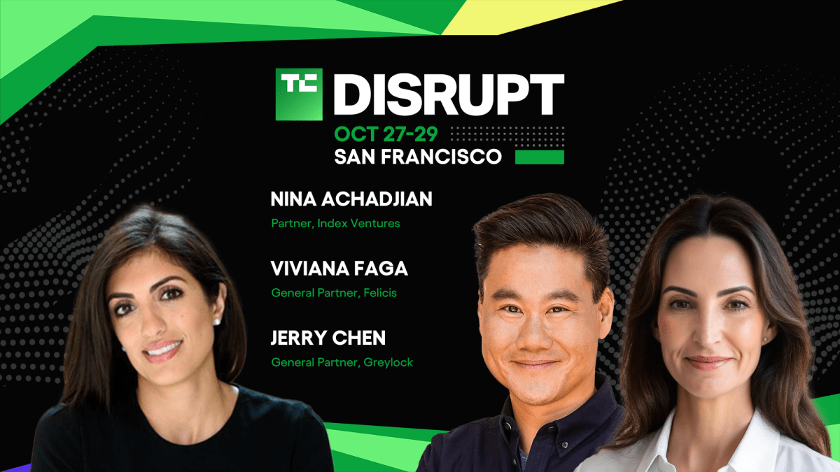 TC25 Faga Achadjian Chen Speaker 16x9 Dark Want to know where VCs are investing next? See at Disrupt 2025