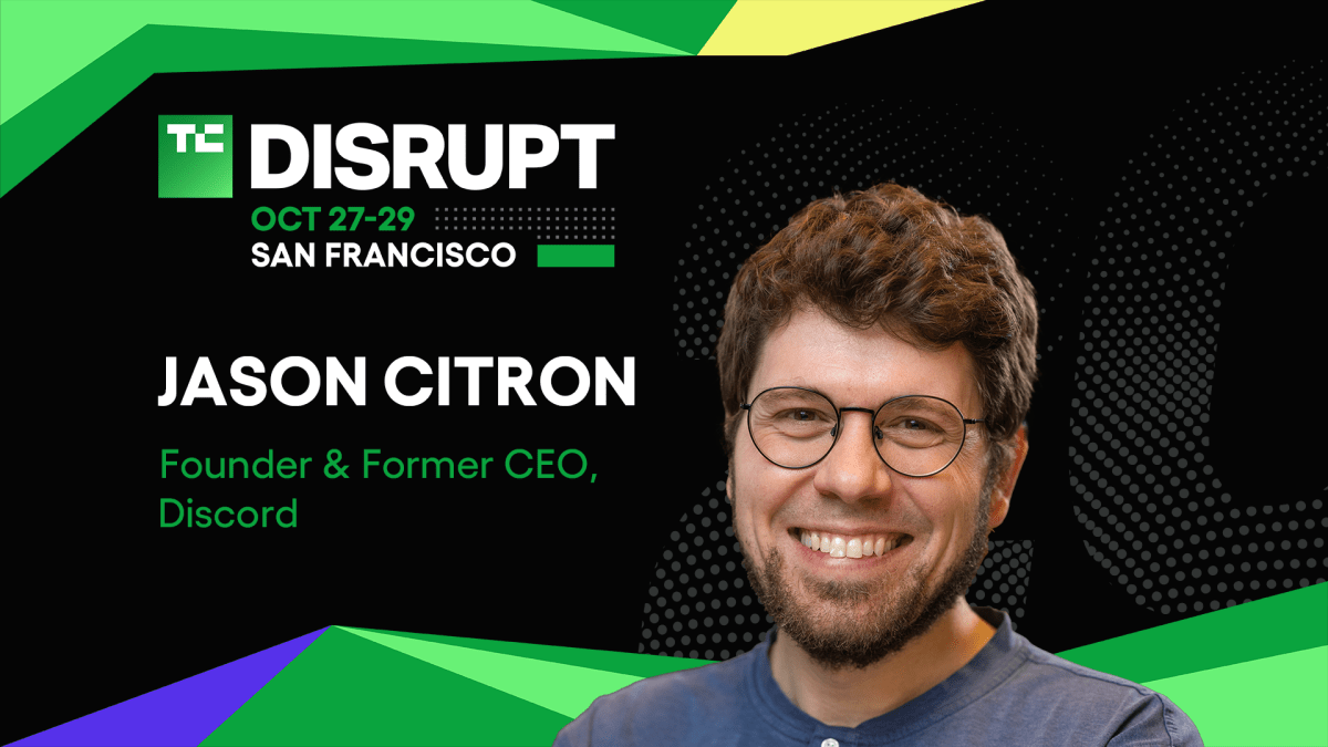 TC25 Jason Citron Speaker 16x9 Dark Discord founder Jason Citron returns to Disrupt 2025