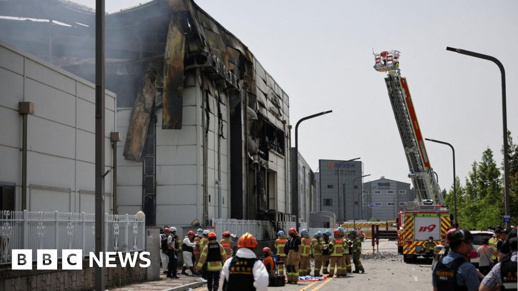 ba529fd0 98f2 11f0 8951 45a037300f31 Boss jailed over deadly fire at South Korea battery plant
