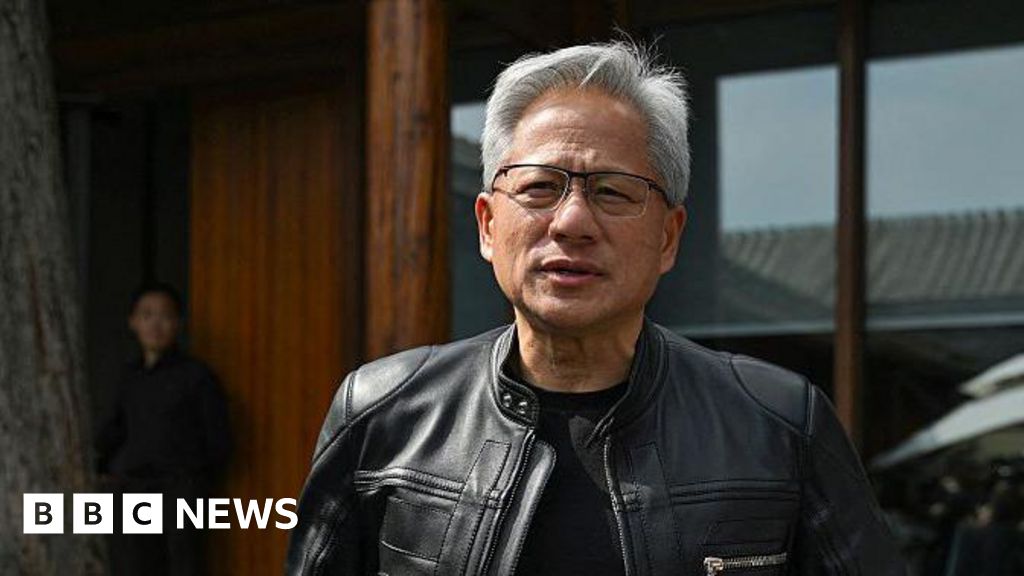 c37c6b00 93b5 11f0 af04 cd07e8e3d1e7 Nvidia boss 'disappointed' by China chip ban