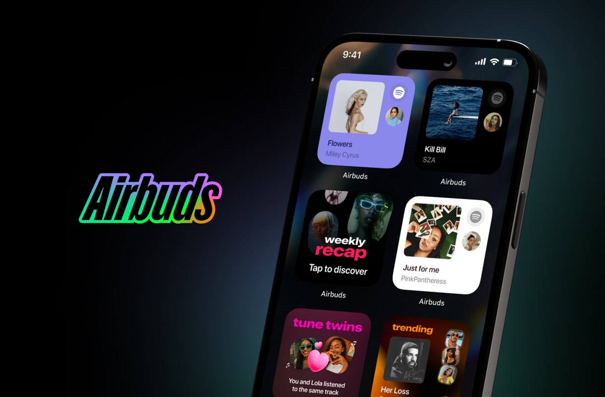 cover Airbuds is the music social network Apple and Spotify wish they had built