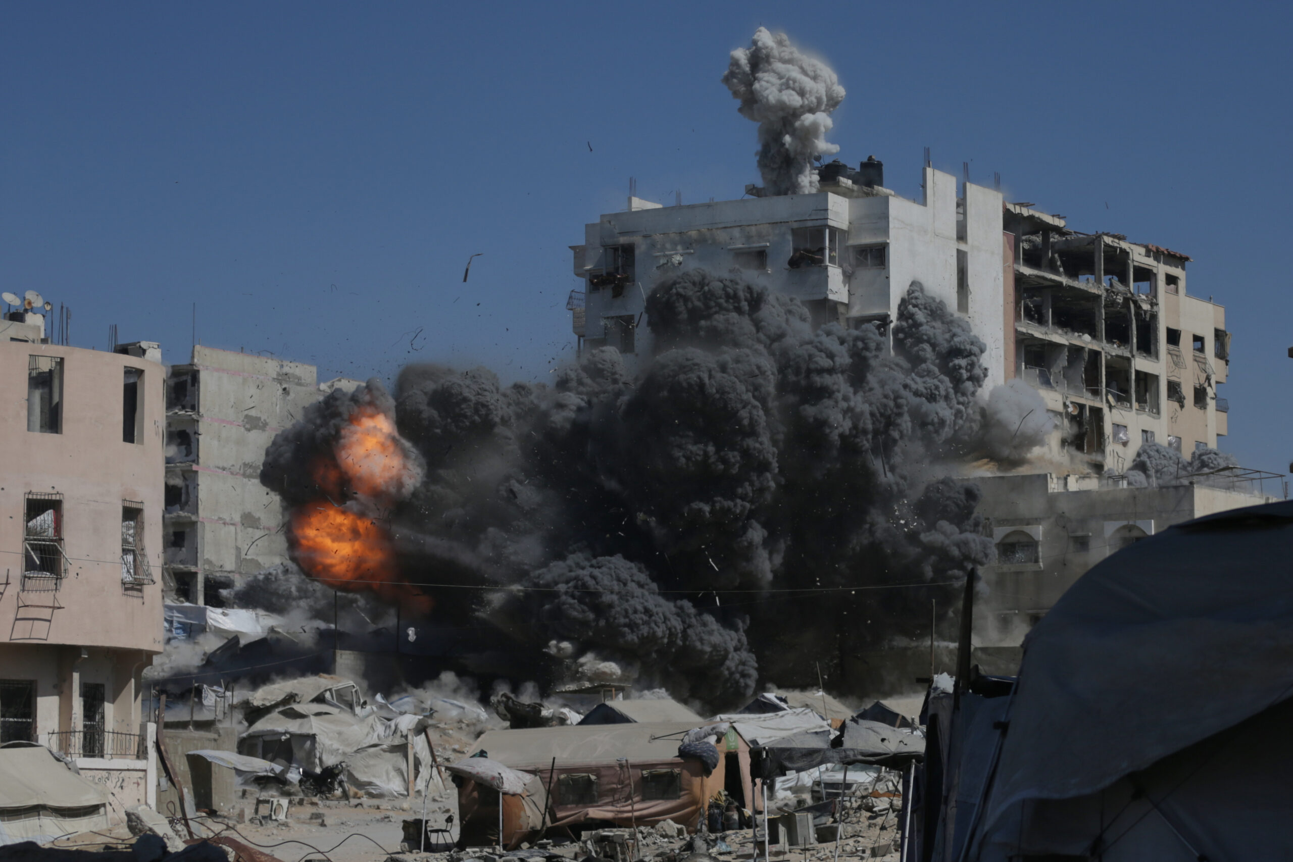 main v02 1 scaled Israel ramps up strikes on Gaza City and hospital says at least 32 are dead