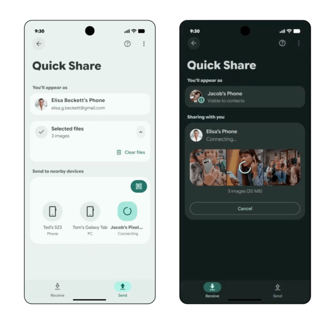 Google brings Material 3 Expressive to Pixel 6 and newer devices, along with other features quickshare Google brings Material 3 Expressive to Pixel 6 and newer devices, along with other features