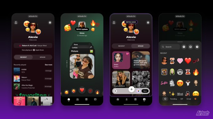 screenshots 4 Airbuds is the music social network Apple and Spotify wish they had built