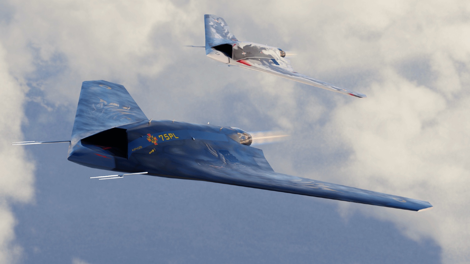 sukhoi s 70 okhotnik Russian Su-57 “Outpacing” F-35, J-20 For Drone Wars; Sukhoi Boosts 'Felon' Stealth Fighter’s Range & Lethality