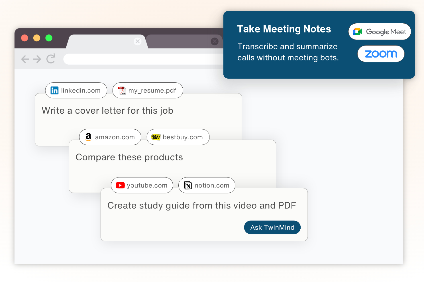 twinmind chrome Ex-Google X trio wants their AI to be your second brain — and they just raised $6M to make it happen