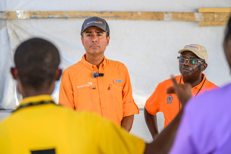 webRNS Edgar Sandoval3 World Vision CEO discusses humanitarian work in post-USAID world