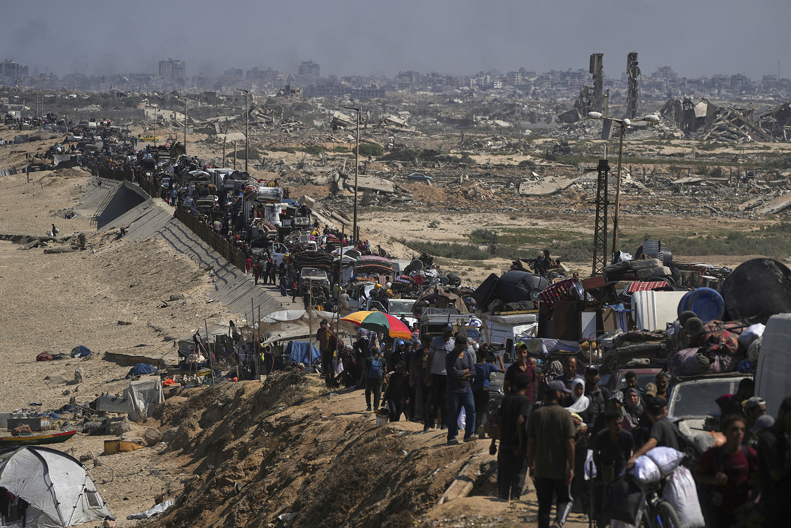 webRNS Gaza Displaced1 Pope Leo calls out ‘unacceptable conditions’ for Palestinians