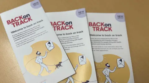 The debt advice service helping to reduce GP visits pamphlets of the financial shield project