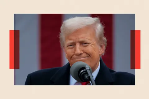 Why supermarket prices really became sky high in the UK Getty Images US President Donald Trump