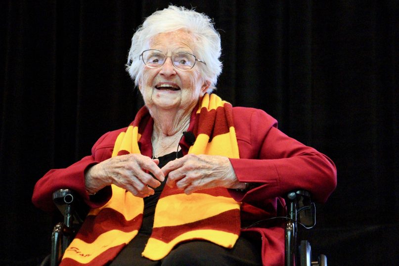 RNS Sister Jean2 082219 Sister Jean, beloved Loyola college basketball chaplain and Chicago icon, dies at 106