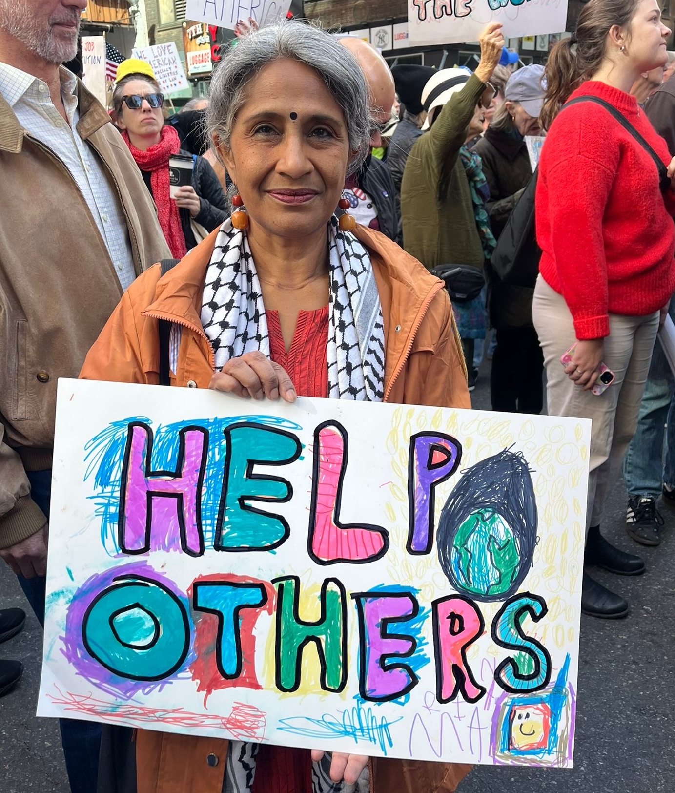 Sunita2 New York faith leaders join 'No Kings' march against Trump administration agenda