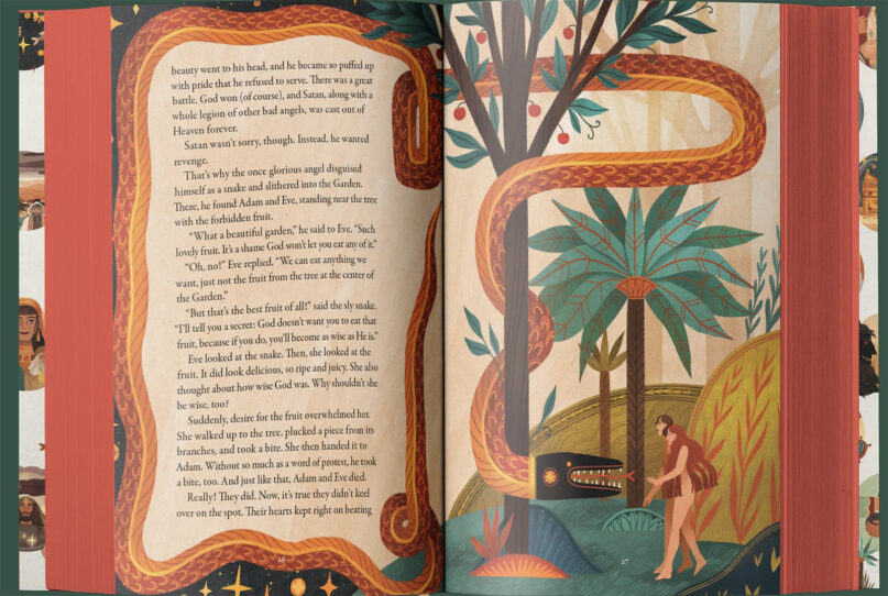 New illustrated story Bible ‘a portable cathedral’ for children webRNS Catholic Colorbook4 New illustrated story Bible ‘a portable cathedral’ for children