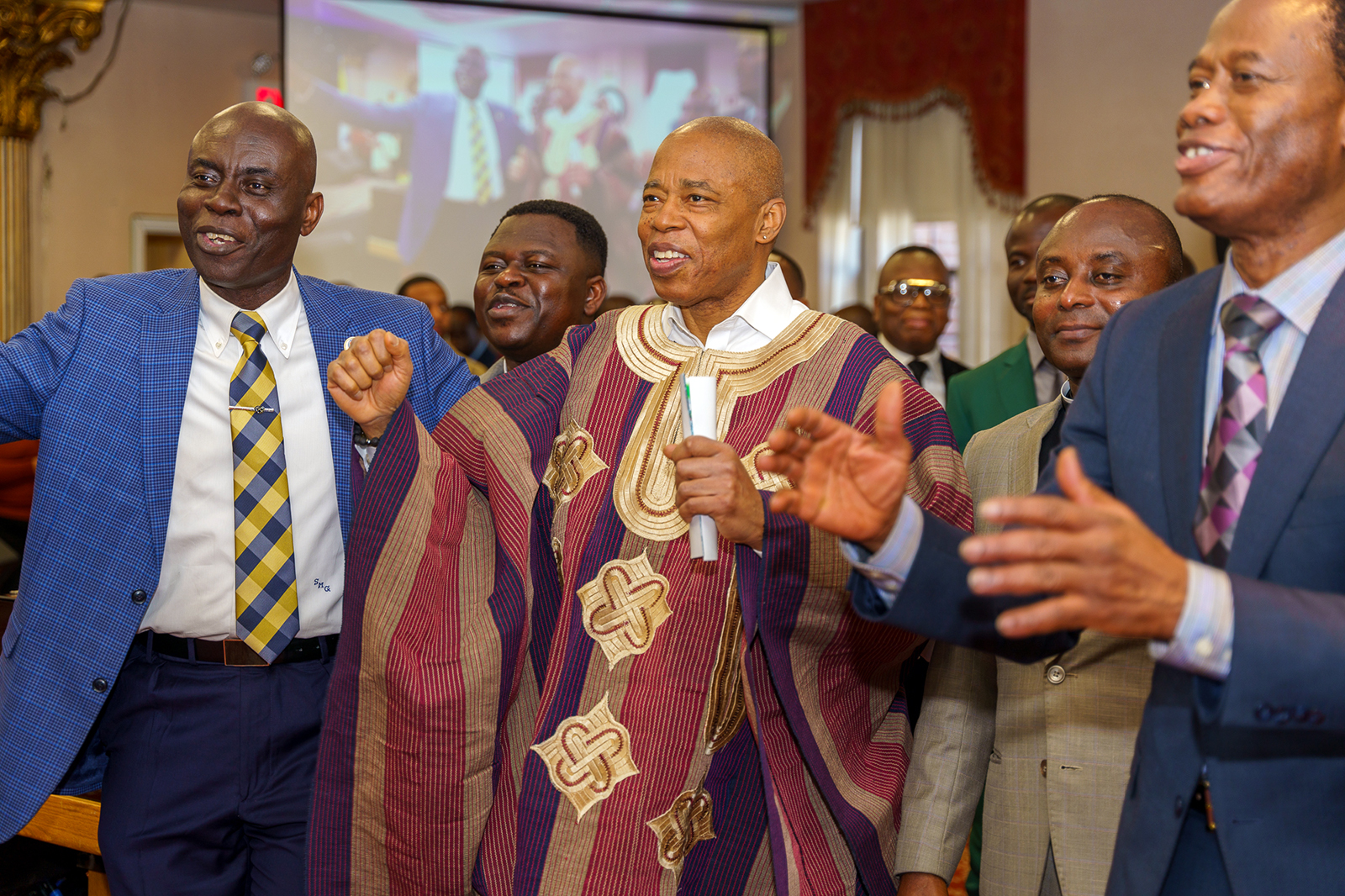 webRNS Eric Adams1 Despite scandals, clergy say Eric Adams' faith partnerships revitalized NYC aid services