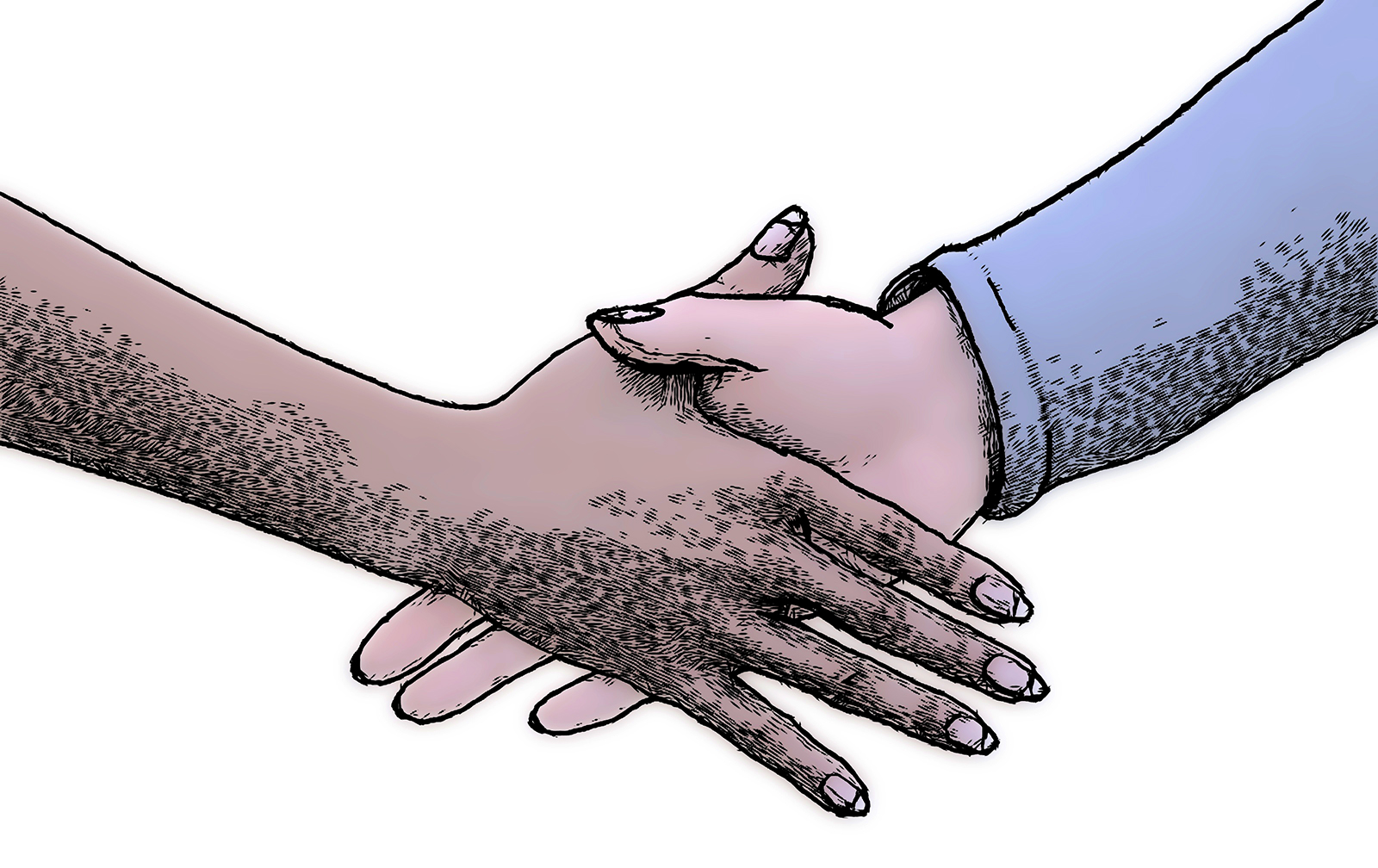 webRNS Hands Shake1 122921 The Gaza war hasn't changed interfaith relations one bit. That's a bad thing.