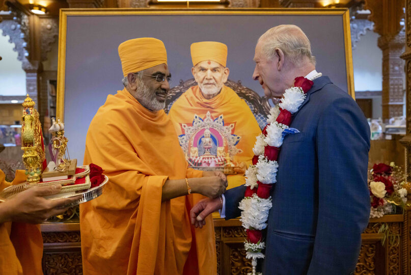 In visit to Hindu temple, King Charles demonstrates power of presence in a divided world webRNS King Charles Hindu Temple2 In visit to Hindu temple, King Charles demonstrates power of presence in a divided world