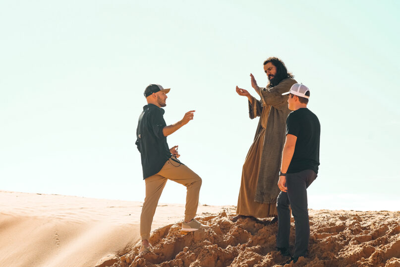 webRNS Moses Promised Land1 In 'The Promised Land,' Moses’ desert trek is reimagined as a workplace comedy
