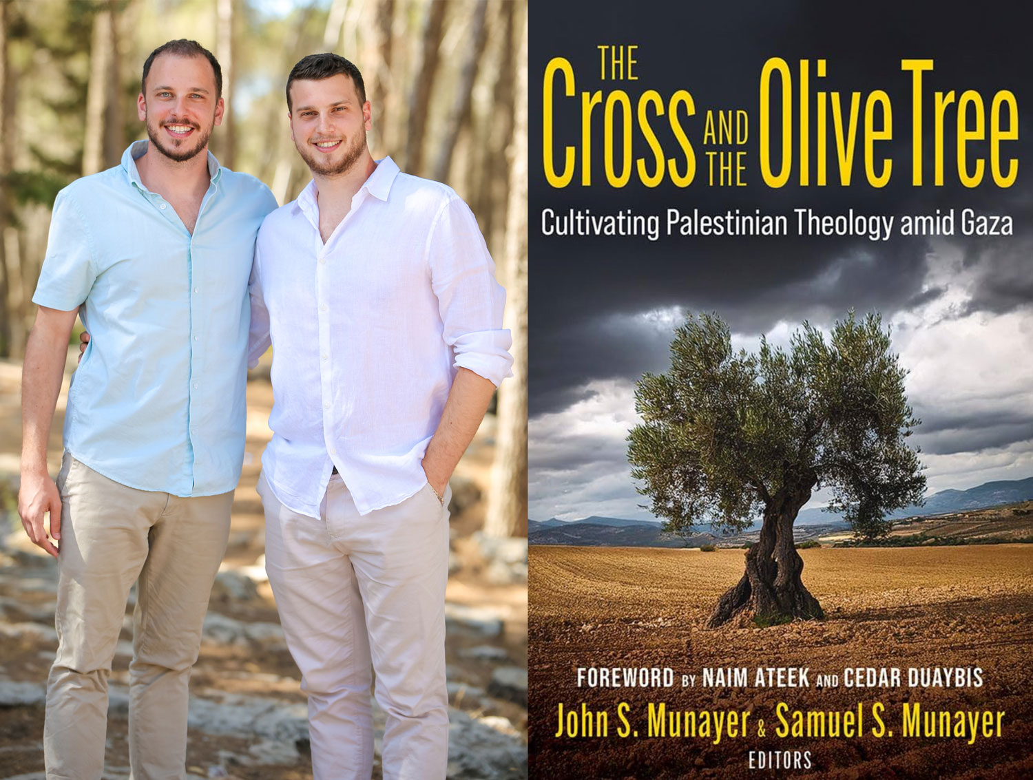 webRNS Munayer book 20251020 They couldn't help Gazans. So they wrote a book they hope might offer comfort and wisdom.