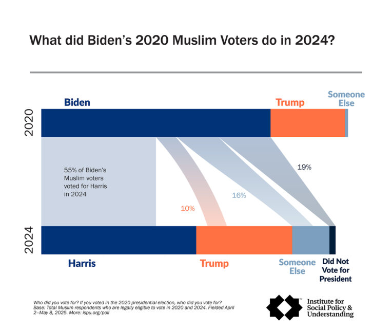 webRNS Muslim Vote ISPU 21 Muslim voters didn't cost Dems the 2024 election, a new poll says, but found their voice