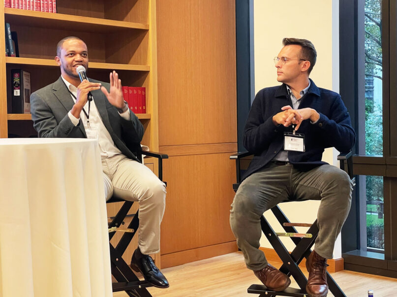 webRNS Pope panel 1 20251024 Unity, migrants, AI and a US style without the fireworks