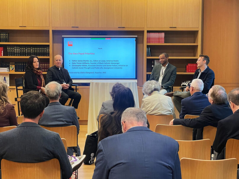 webRNS Pope panel 2 20251024 Unity, migrants, AI and a US style without the fireworks