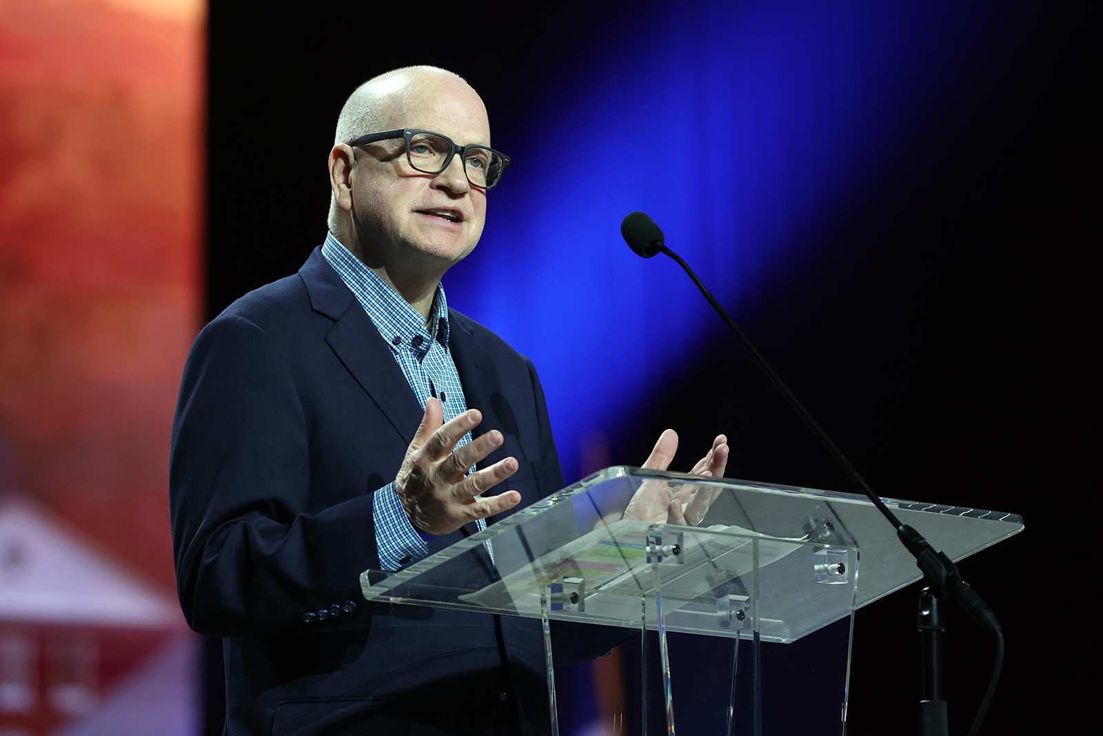 webRNS SBC Dallas02 061125 Daniel Akin announces retirement from SBC seminary he led for 22 years