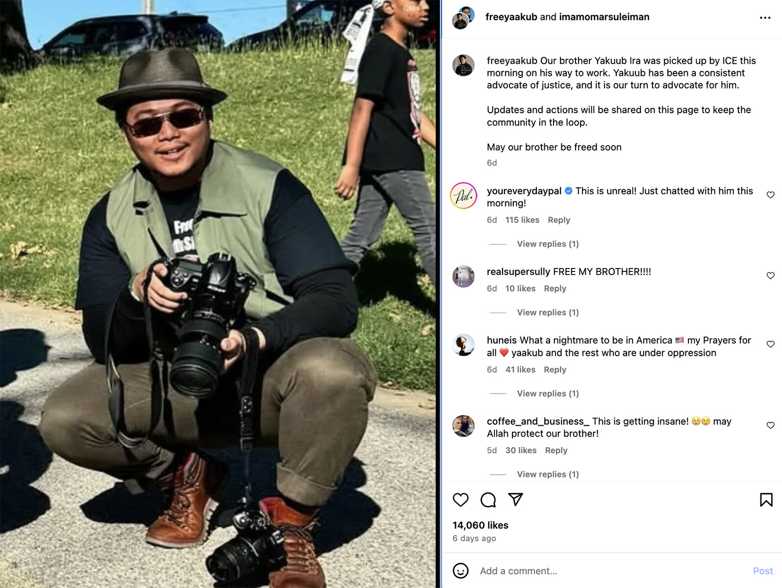 webRNS Vijandre Detainee1 e1760391524769 ICE detains another Dallas Muslim activist, a DACA recipient