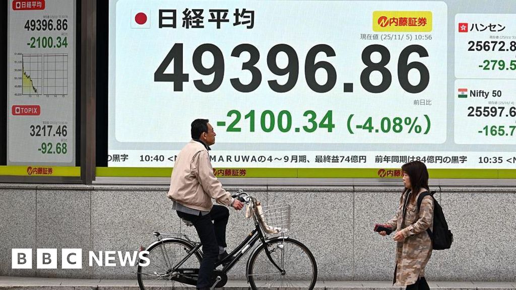 82557d60 ba0c 11f0 9a0c ffc5b386b15a Global tech shares fall over AI bubble fears