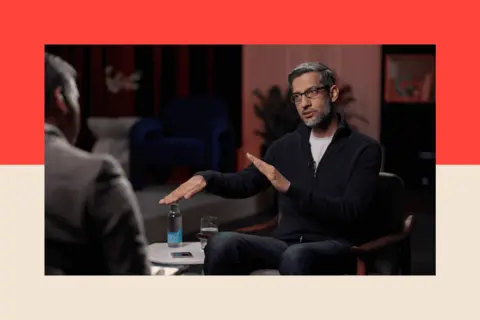 The Silicon Valley 'AI factory' at the heart of the tech race Google CEO, Sundar Pichai