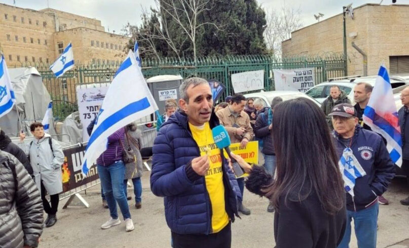 Israel deports two US Jews who volunteered to help Palestinians pick olives webRNS Avi Dabush2 Israel deports two US Jews who volunteered to help Palestinians pick olives