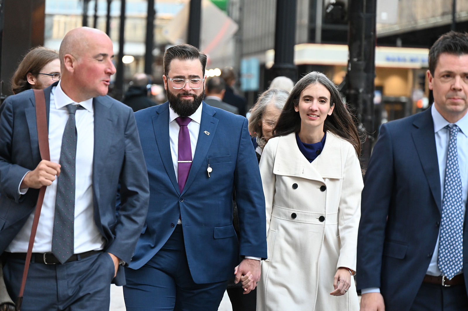 webRNS Broadview Court1 Methodist pastors march into courtroom to support 'boring suburban dad' indicted for protesting