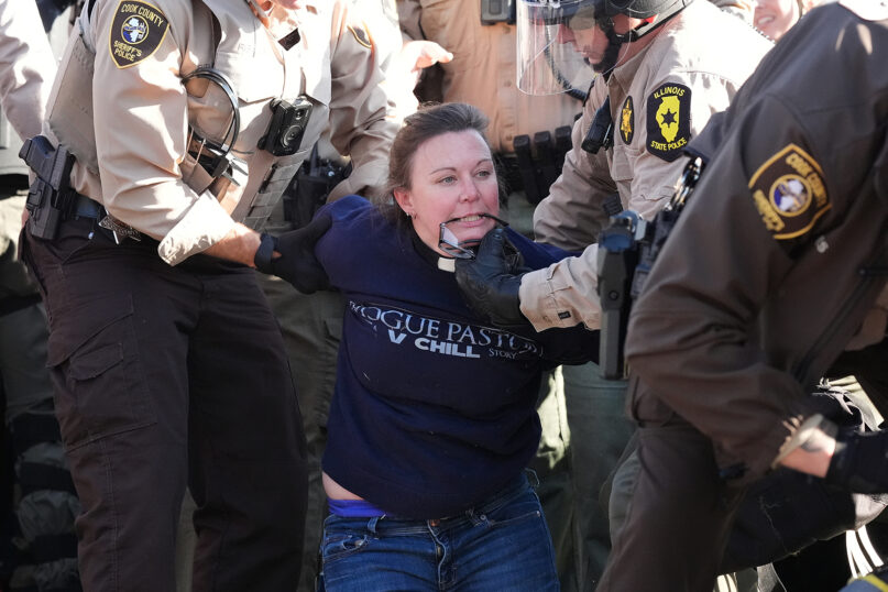 webRNS Clergy Broadview1 For the Rev. David Black, protesting ICE is part of an old Christian tradition